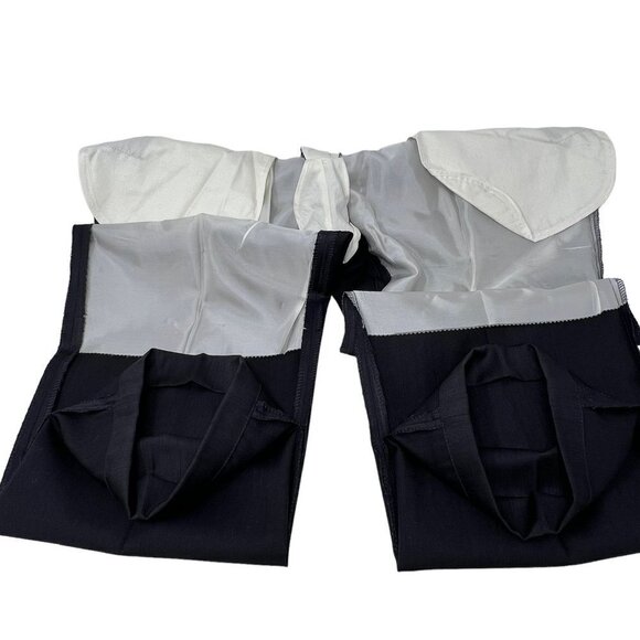 The Rodin Collection Mens Dark Gray Dress Slacks Wool Pleated Front Size 36 x 30 - Picture 10 of 16